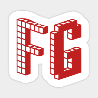 Foybles Gaming Logo (Red) Sticker